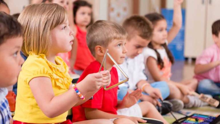 Μουσικοκινητική για παιδιά προσχολικής ηλικίας (από 3 έως 5 ετών και από 5 έως 6 ετών)